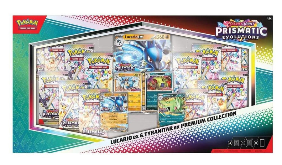 Pokemon: Lucario ex & Tyranitar ex Premium Collection