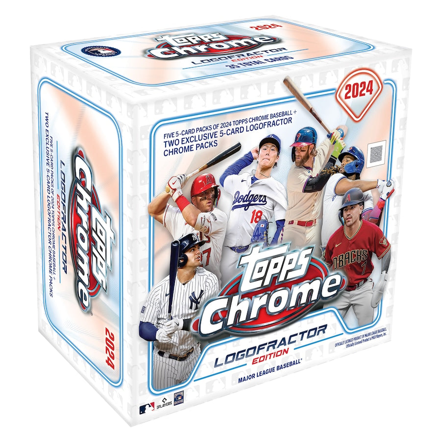2024 Topps Chrome Logofractor Baseball 20 Box Case