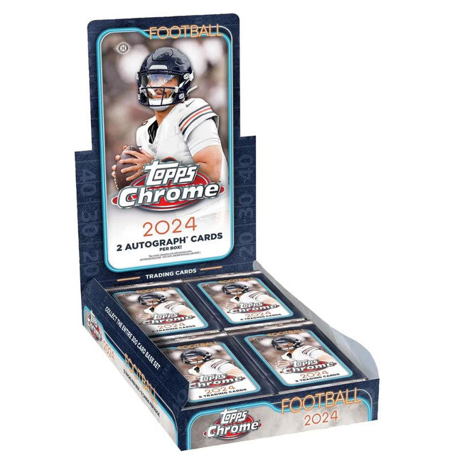 2024 Topps Chrome Football Hobby Box