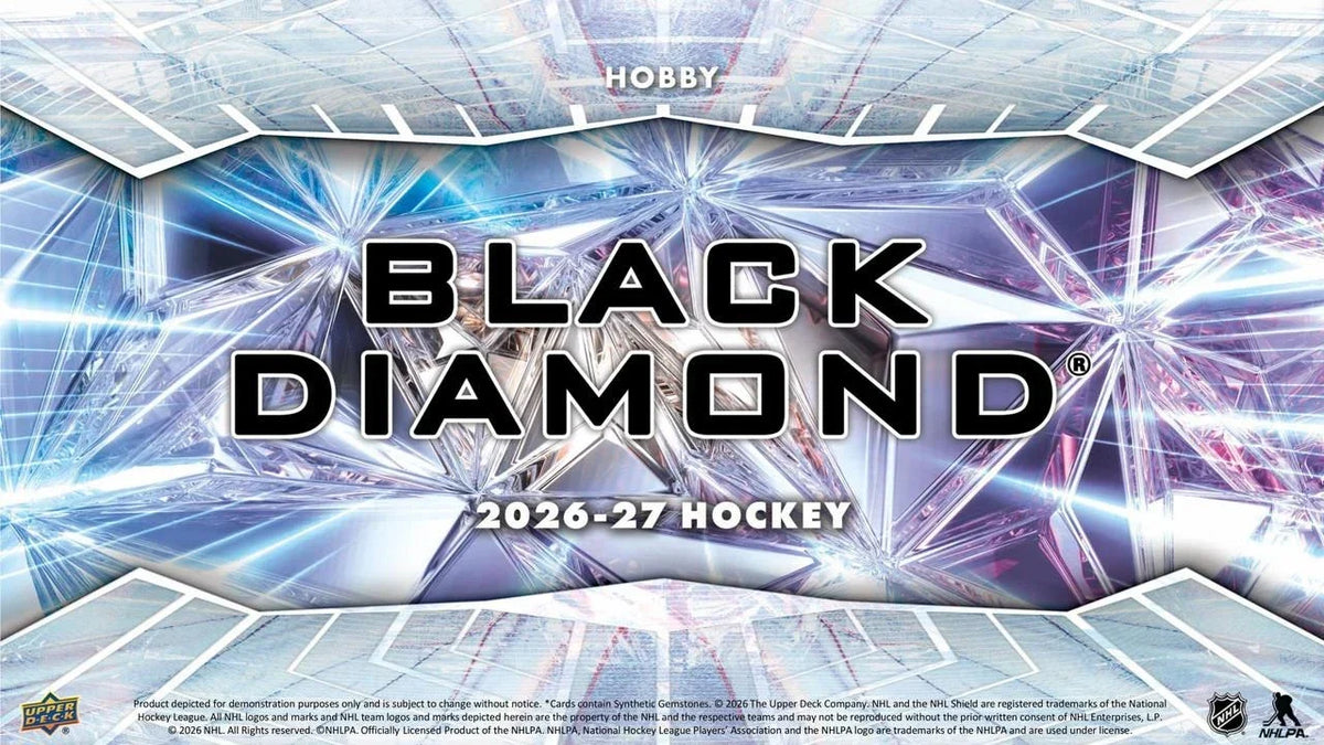 2026/27 Upper Deck Black Diamond Hockey Hobby 5 Box Case