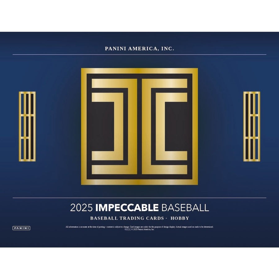 2025 Panini Impeccable Baseball Hobby Box