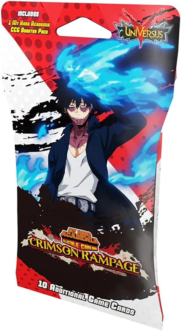 My Hero Academia Collectible Card Game Series 2 Unlimited Crimson Rampage Booster Display