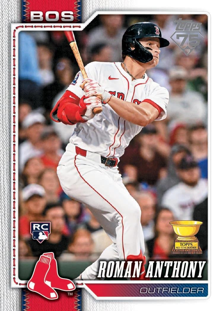 2026 Topps Series 1 Baseball Blaster Box, Look for Retail Exclusive Holo Holo Foil Parallels & Spring Training Variations
