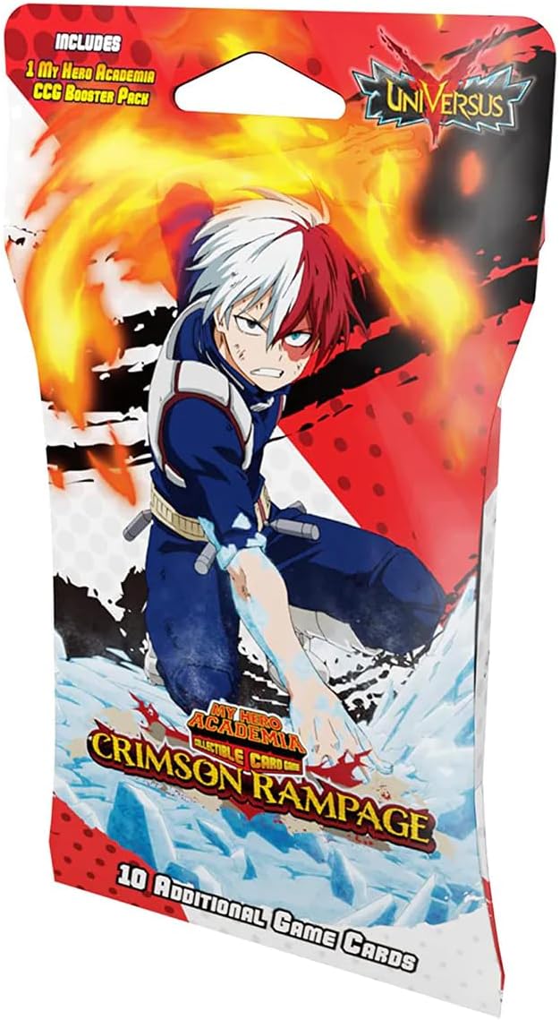 My Hero Academia Collectible Card Game Series 2 Unlimited Crimson Rampage Booster Display