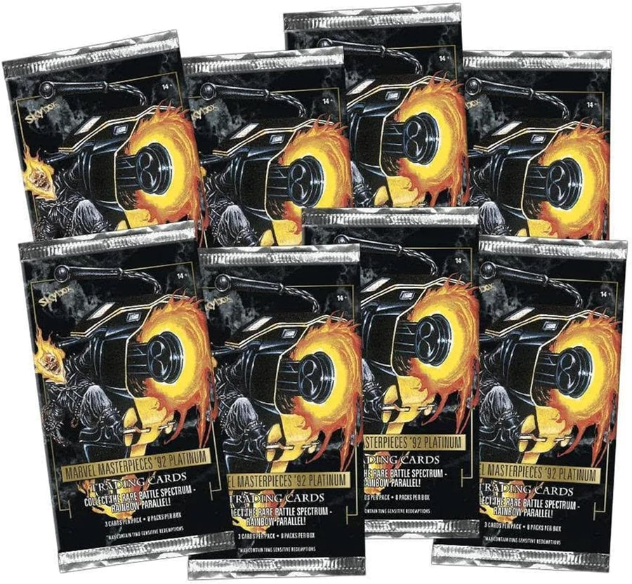 Upper Deck 2024 Marvel Masterpieces '92 Platinum Blaster Box - 24 Count Collectible-Card Box Blaster