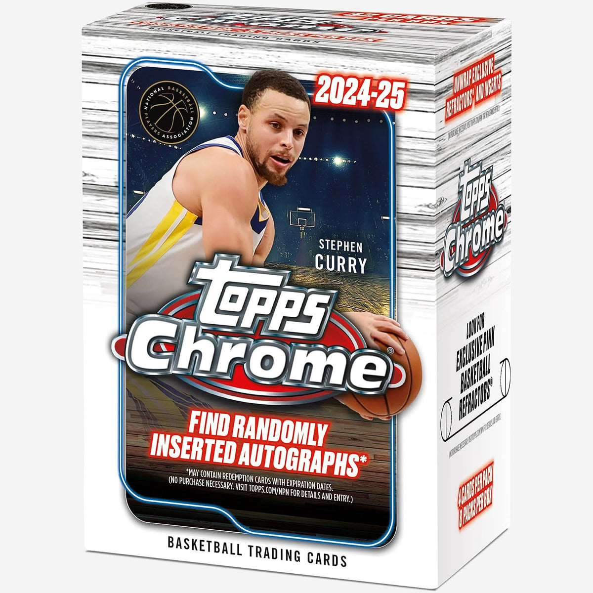 2024-25 Topps Chrome NBA Basketball - Factory Sealed - Value Box