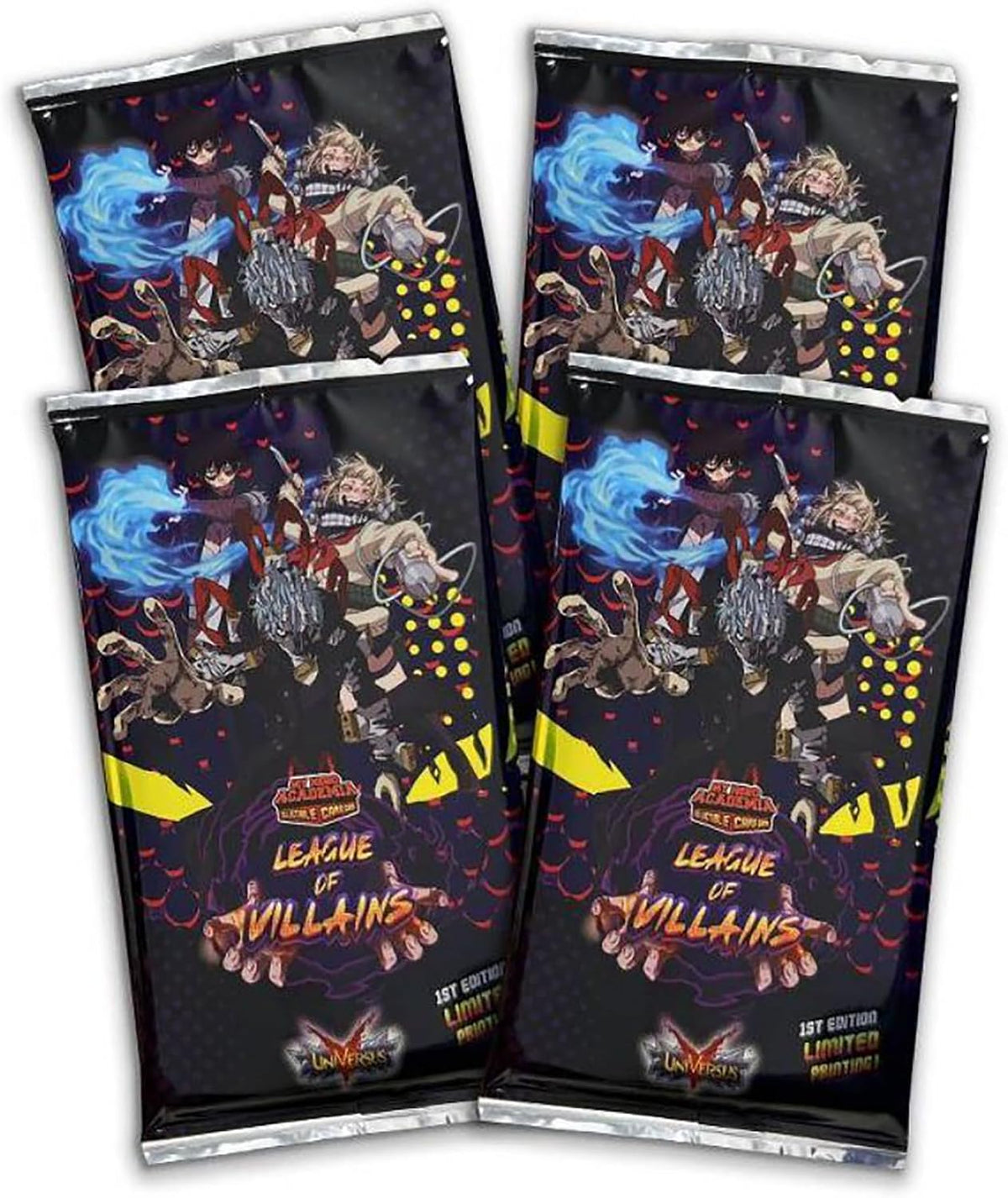 My Hero Academia Collectible Card Game Series 4 Unlimited League of Villains 24 Pack Booster Box