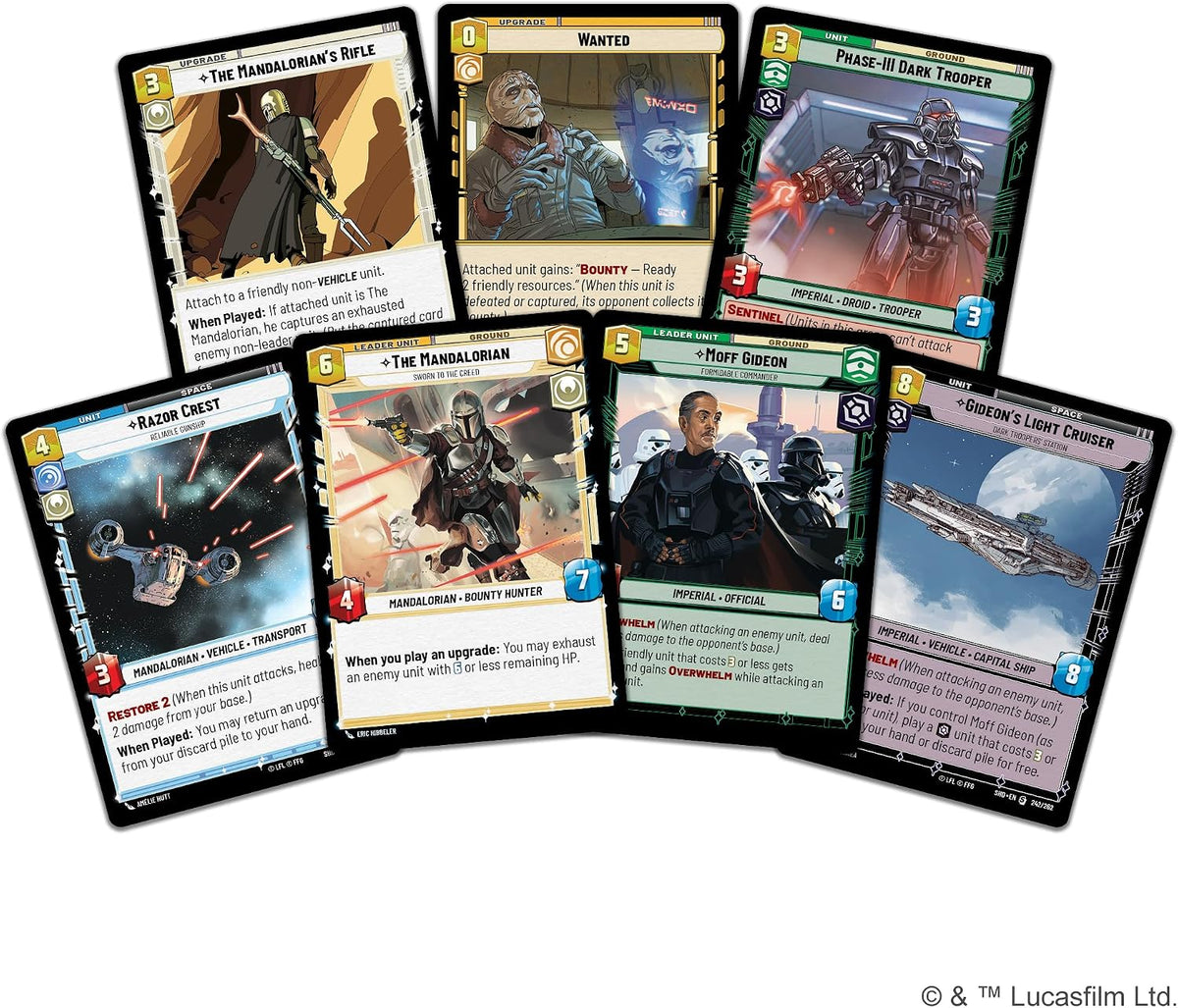 Asmodee Star Wars: Unlimited TCG Shadows of The Galaxy Starter Set - Master The Galaxy