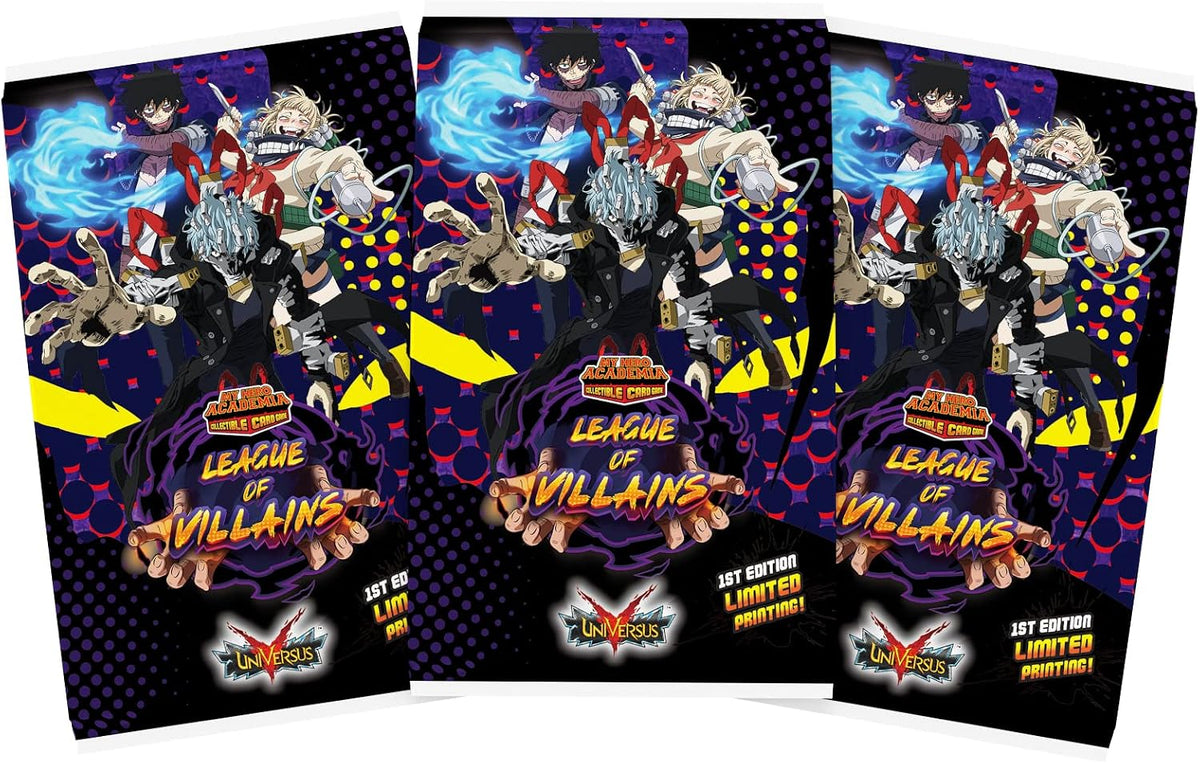 My Hero Academia Collectible Card Game Series 4 Unlimited League of Villains 24 Pack Booster Box