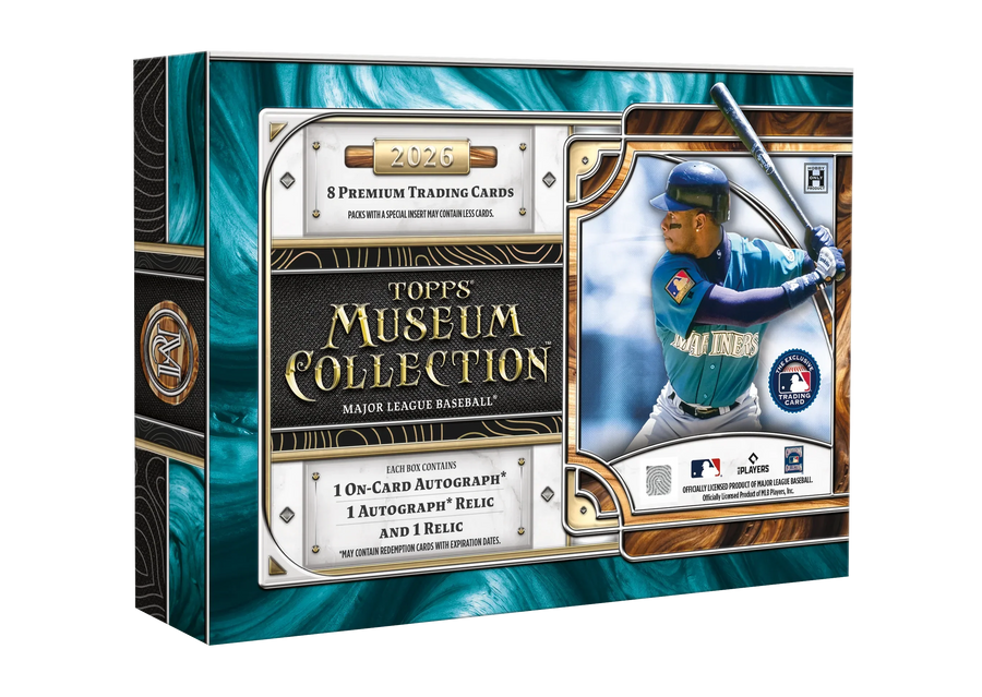 2026 Topps Museum Collection Baseball Hobby Box (Factory Sealed Pre-Order)