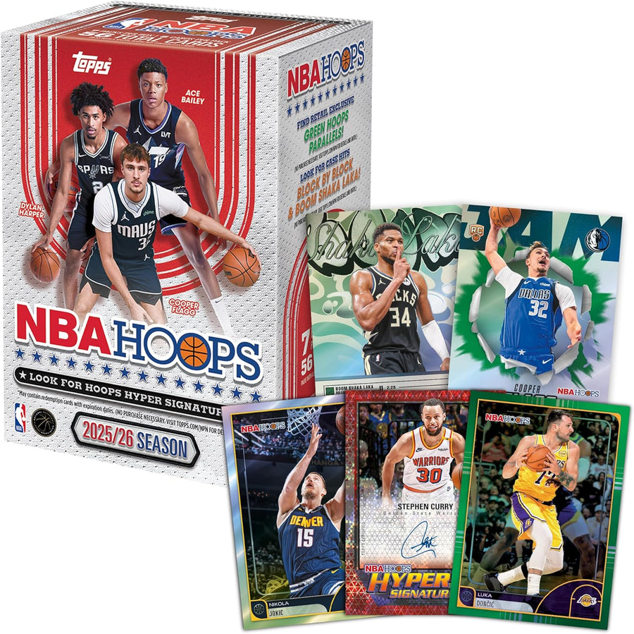 2025-26 Topps Hoops NBA Basketball - Factory Sealed - Value Box