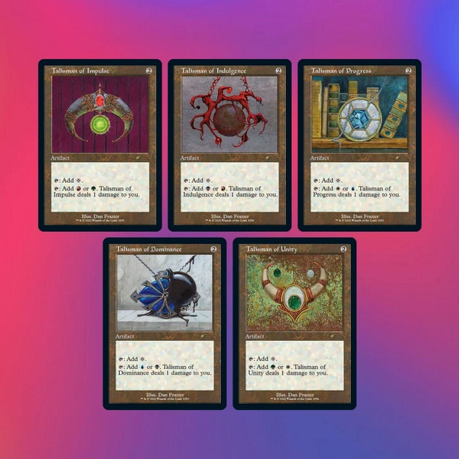 Magic the Gathering: Secret Lair Series: Dan Frazier Is Back Again: The Allied Talismans [Non-Foil Edition]