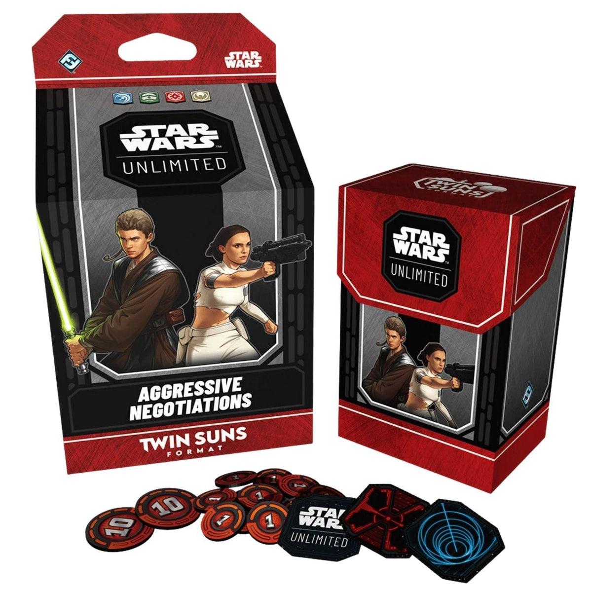 Star Wars: Unlimited - 2026 Twin Suns Deck Display (Set of 4)