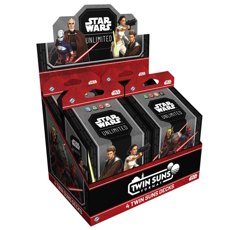 Star Wars: Unlimited - 2026 Twin Suns Deck Display (Set of 4)