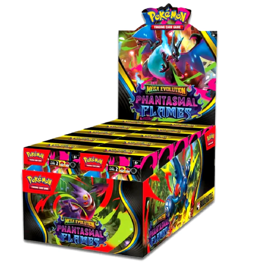 Pokemon: Phantasmal Flames Build & Battle 10ct Display Box