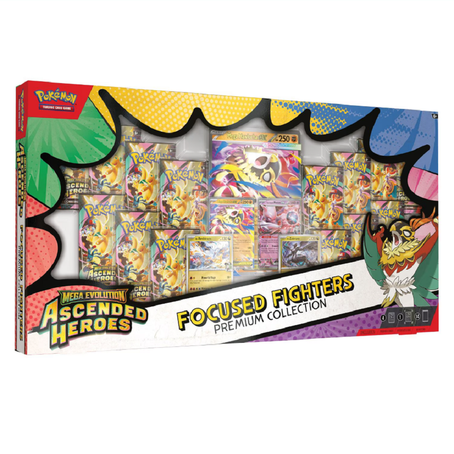 Pokemon: Mega Evolution Ascended Heroes Focused Fighters Premium Collection