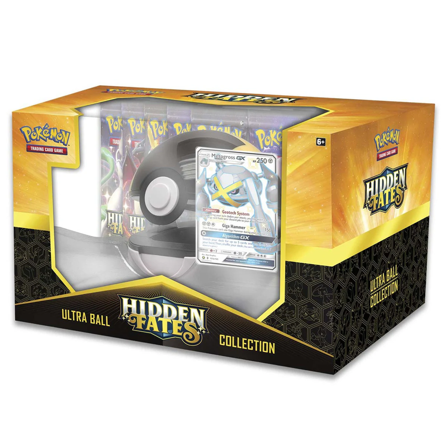 Pokemon: Hidden Fates Poke Ball Collection [Shiny Metagross]