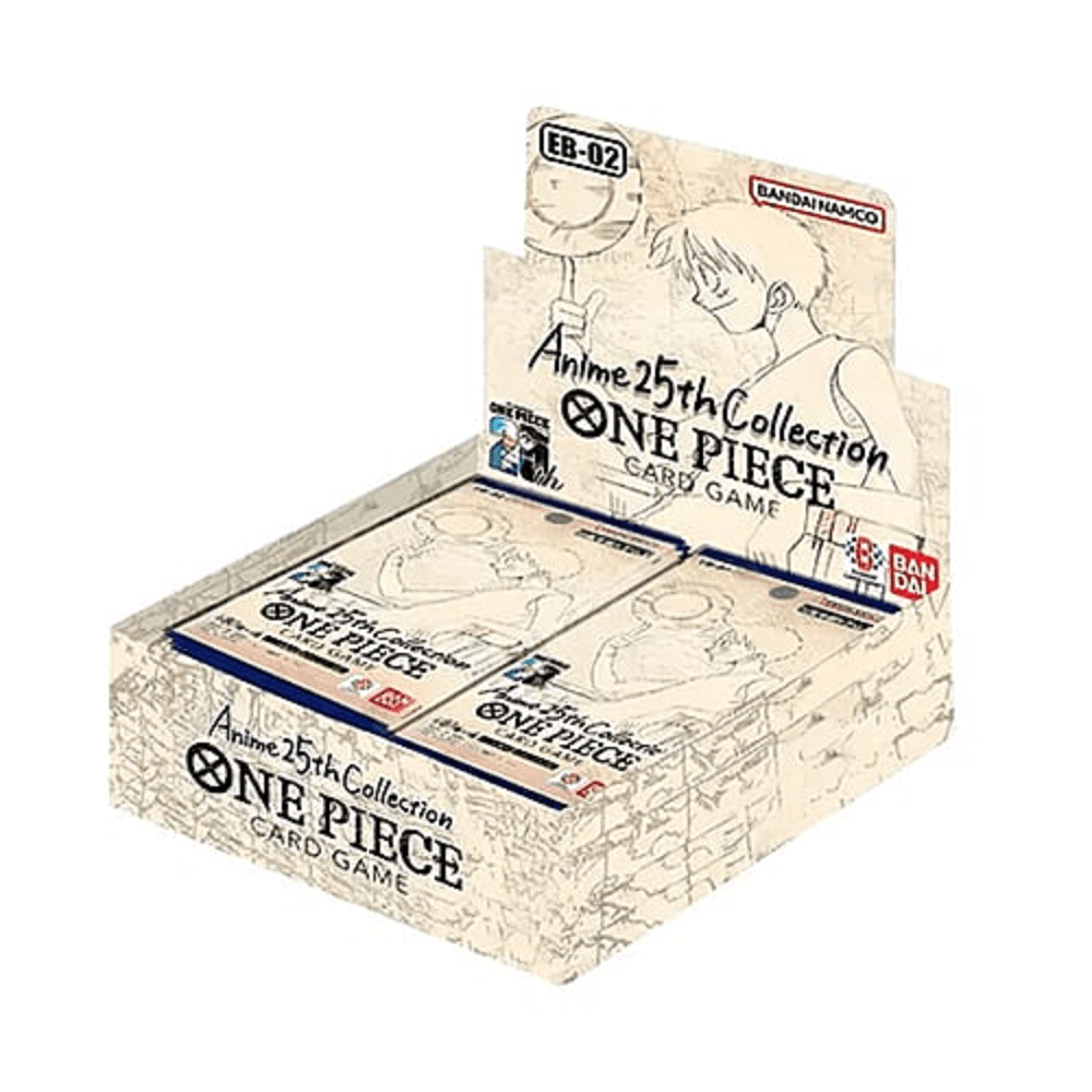 One Piece TCG:  Anime 25th Anniversary Collection Extra Booster Box (EB-02)