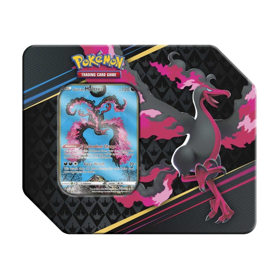 Pokemon: Crown Zenith Collection Tin [Galarian Moltres]