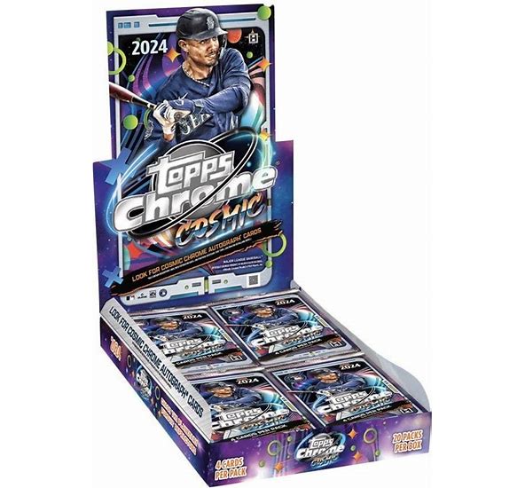 2024 Topps Cosmic Chrome Baseball Hobby 12 Box Case